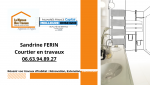 Contactez Sandrine FERIN à Agen pour vos travaux de rénovation de salle de bain : 06.63.94.89.27.