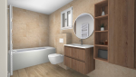 Rénovation salle de bain - Projet 3D 
