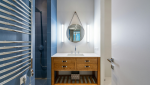 Salle de bain meuble bois