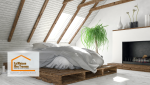 Aménagement de chambre sous combles à Marmande, une réalisation La Maison Des Travaux de Marmande.
