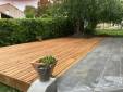 Création terrasse bois Hauterive