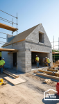 travaux extension garage maison
