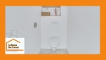 Rénovation WC à Aix-en-Provence : espace épuré, WC suspendus et rangements discrets par La Maison Des Travaux.