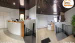 rénovation professionnelle Gaillard, aménagement cabinet dentaire, rénovation intérieure cabinet, modernisation accueil médical, cabinet lumineux