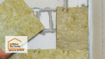 Isolation des murs à Treffiagat – Mise en place d’un isolant en laine minérale pour améliorer l’efficacité énergétique de l’habitat.