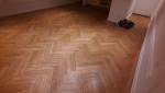 Avant restauration parquet Pontarlier