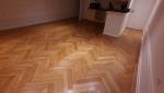 Après restauration parquet Pontarlier