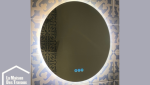 Installation électrique pour miroir led salle de bain
