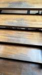  détail des marches escaliers avant rénovation