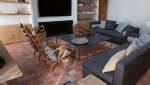 tomettes anciennes - format carré - salon maison -