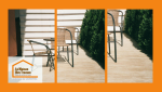 Terrasse en béton avec coin détente, réalisée en 3 semaines à Pluguffan par La Maison Des Travaux Quimper.