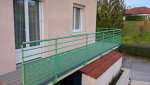 Rénovation d'un balcon avec agrandissement