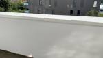 rénovation de la terrasse suspendue, rafraîchissement peinture 