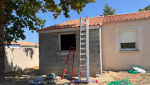 PROCHAINEMENT - Extension pour créer deux chambres à La Haie-Fouassière (44690) - travaux en cours