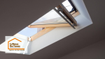 Travaux d’aménagement de toiture à Casteljaloux, garantissant luminosité et étanchéité optimales grâce à une lucarne sur mesure.