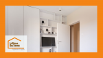 Détail de la transformation : une chambre modernisée dans les règles de l’art grâce à une peinture de qualité professionnelle.