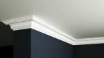 Plafond avec corniche d'angle