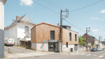 Surélévation d'une maison pour créer un commerce et deux logements à Vertou - Surélévation bois