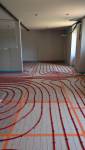 chauffage au sol pose maison bruz