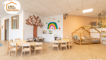  rénovation cuisine crèche Reignier, aménagement espaces enfants Reignier, rénovation sanitaire enfants Haute-Savoie, rénovation sécurisée crèche, rénovation porte sécurisée crèche