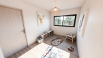 Surélévation à Montbert (44140) – Projet en cours - visuel 3D- chambre