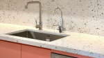 Crédence cuisine en Terrazzo