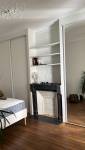 Chambre rénovée à Paris 17,  peinture et confort optimisé