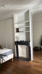 Chambre rénovée à Paris 17,  peinture et confort optimisé