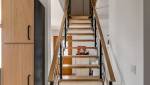 Escalier bois et métal Orvault