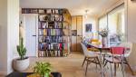Parquet contrecollé dans le salon