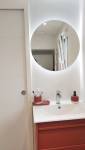 Vasque et miroir