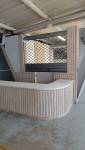 Comptoir arrondi 
