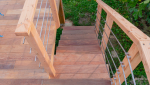 création d'une terrasse surélevée en bois