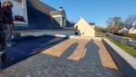 Pose de membrane EPDM