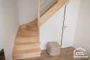 pose escalier fonctionnel dans extension de maison