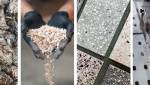 Terrazzo de coquillages - divers mélanges -