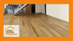 Transformation réussie d’un entrepôt en loft élégant avec parquet haut de gamme et escalier sur-mesure. 