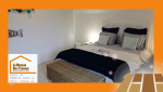 Aménagement intérieur lumineux et chaleureux réalisé avec des artisans qualifiés sélectionnés par votre courtier en travaux.