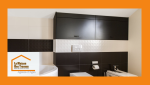 Confort et modernité avec cette salle de bain rénovée à Agen, alliant baignoire d’angle et finitions de qualité.