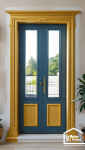 encadrement porte peinture couleur