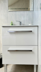 Meuble vasque sur mesure dans la salle d’eau