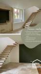 Création d'un escalier sur mesure à Jonzac 