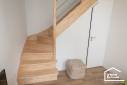 pose escalier fonctionnel dans extension de maison