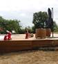 Terrasse sur pilotis