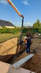 Coulage des fondations