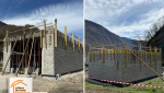 La Maison des Travaux Albertville, rénovation complète maison Savoie, artisan local bâtiment, consolidation fondations fissurées, garage reconstruit Peisey-Nancroix