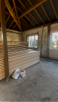 salon en travaux