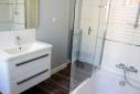 Rénovation d'une salle d ebain avec combiné douche et baignoire