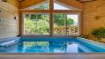 piscine avec vue sur les montagnes