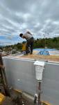 travaux de maconnerie de la piscine